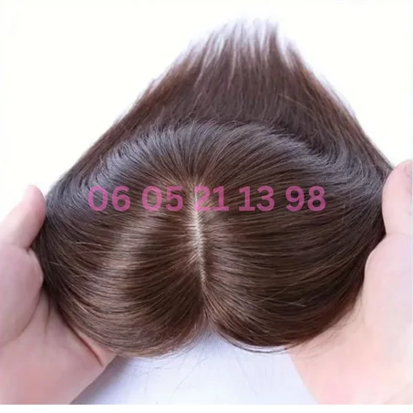 نصف باروكة طبيعية