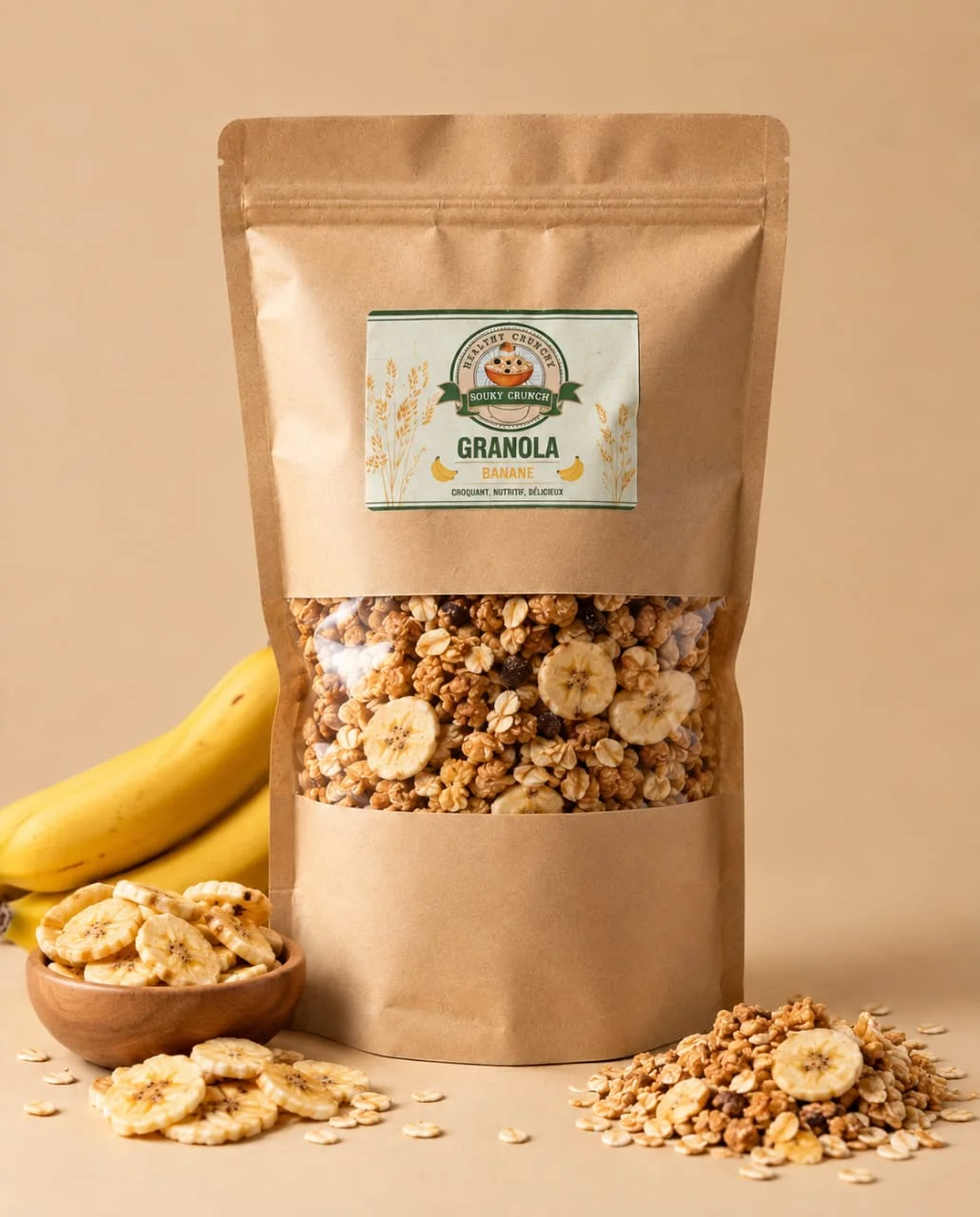 Granola Banane- à partir de