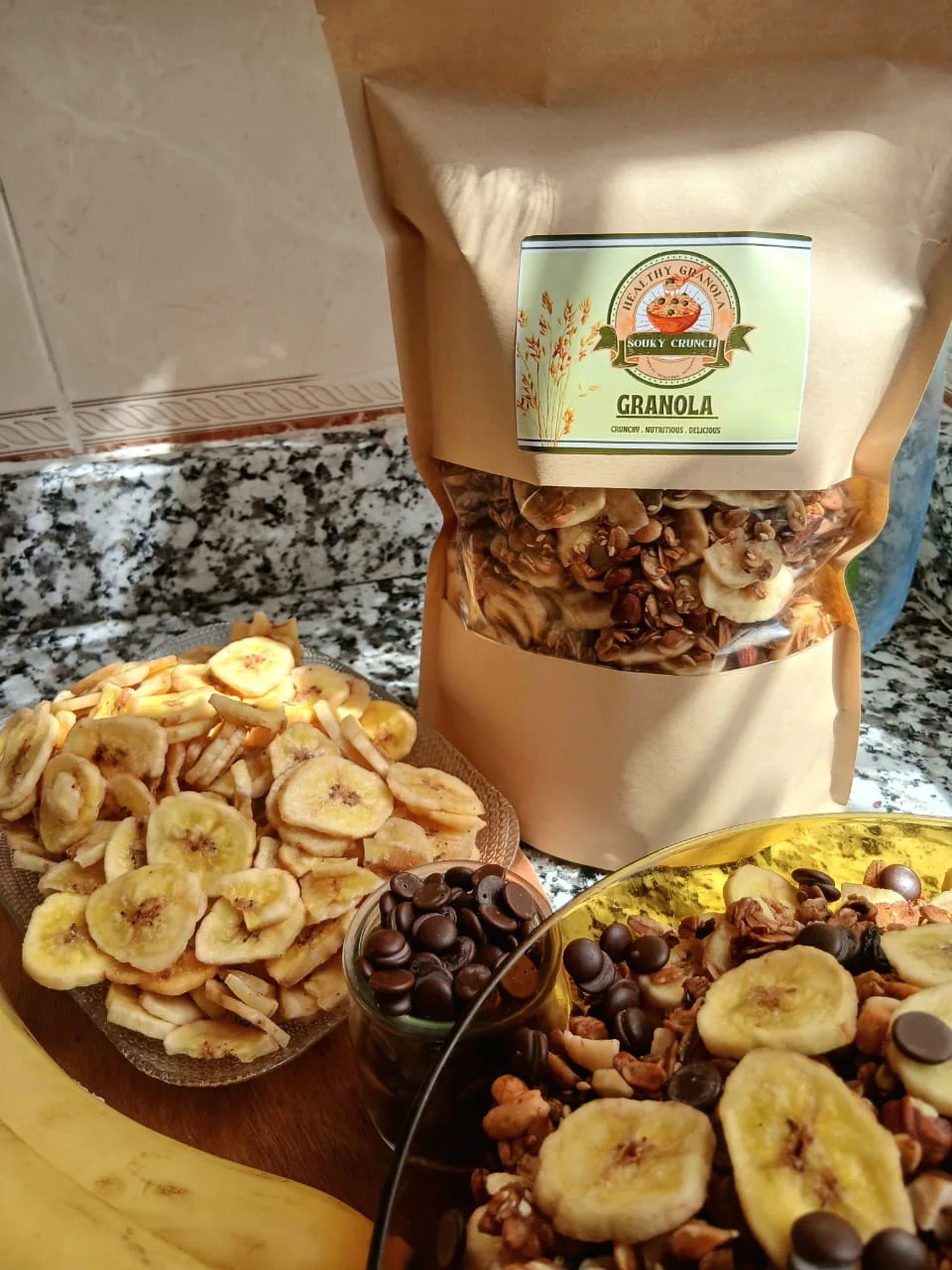 Granola Chocolat-Banane- à partir de