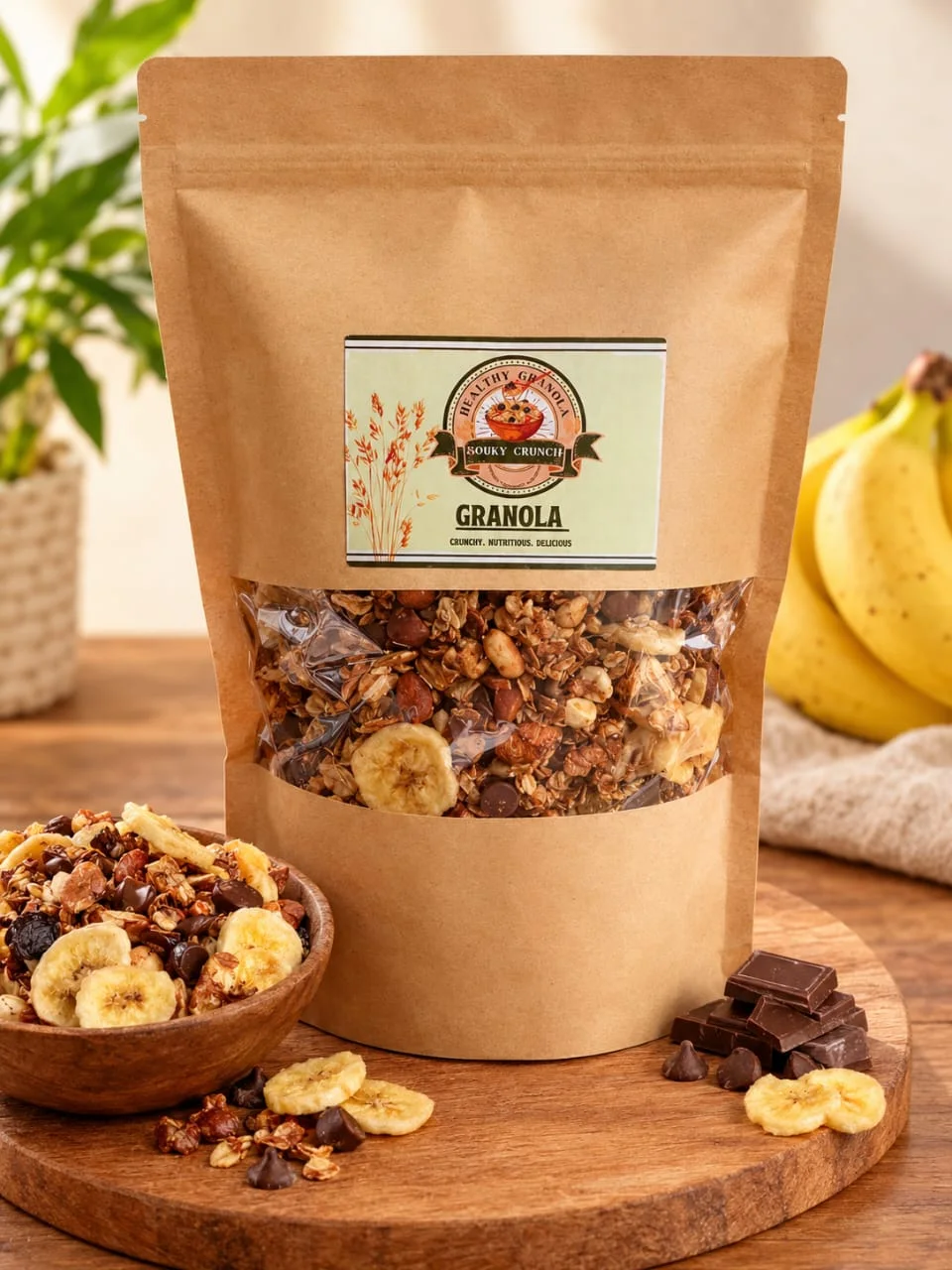 Granola Chocolat-Banane- à partir de
