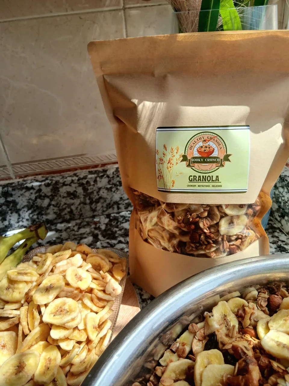 Granola Banane- à partir de