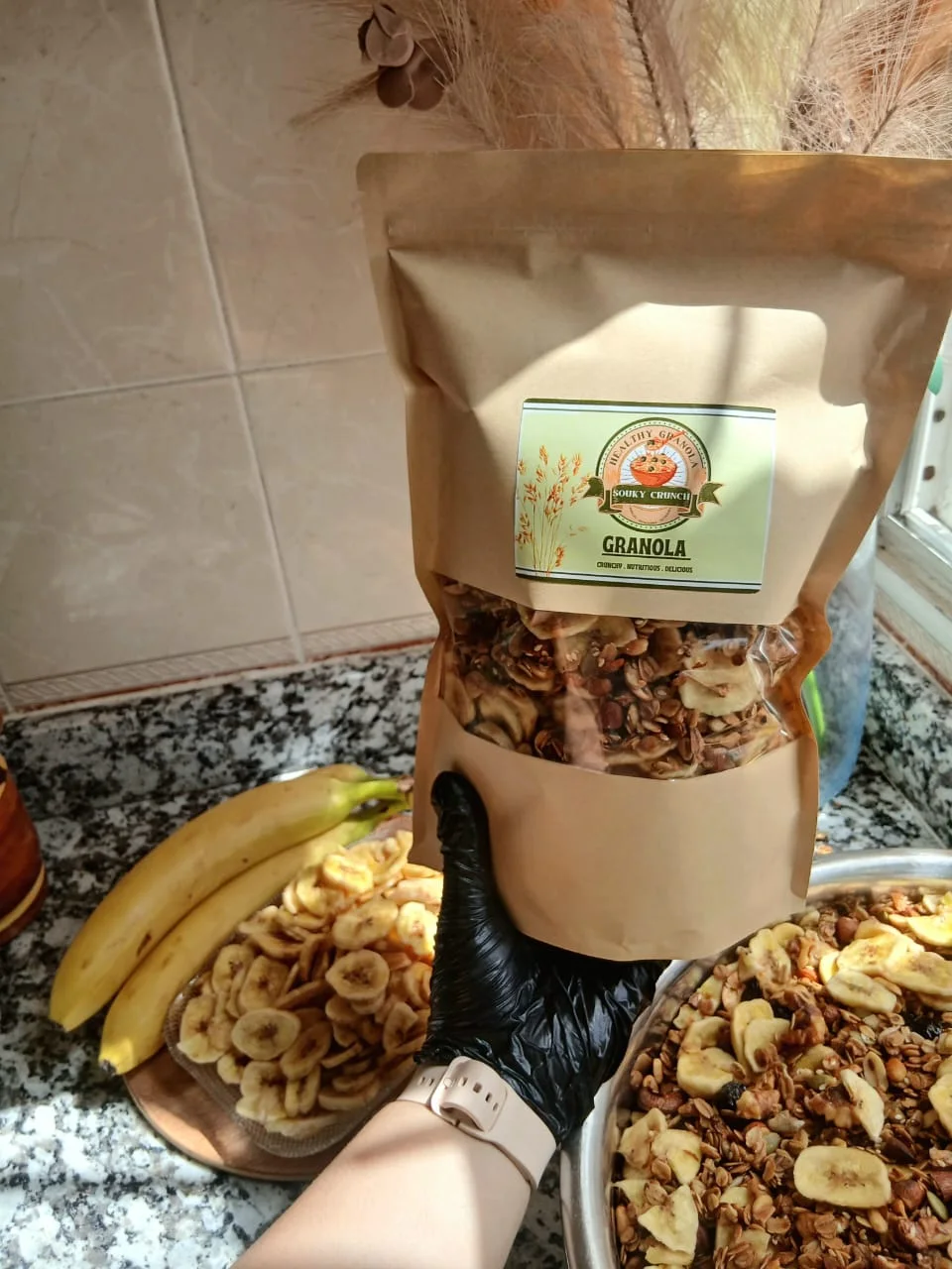 Granola Banane- à partir de