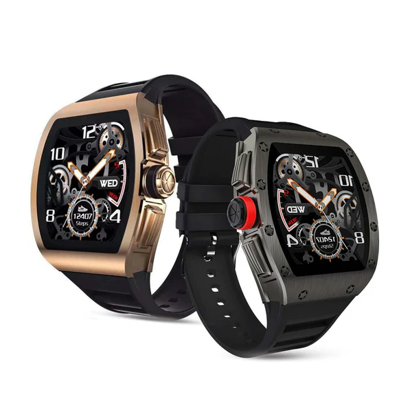 Montre intelligente étanche Bluetooth IP68 à fréquence cardiaque et Sports