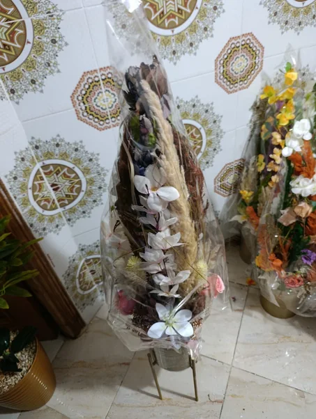 Vase Décoratif 1.30M avec Support