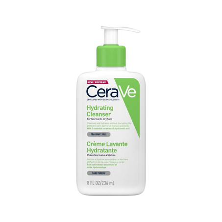 CERAVE CRÈME LAVANTE HYDRATANTE 236 ML