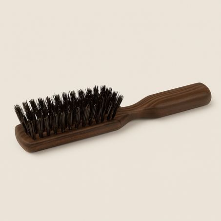 Brosse en poils de sanglier