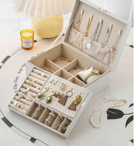 Boite Bijoux avec Serrure à Clé