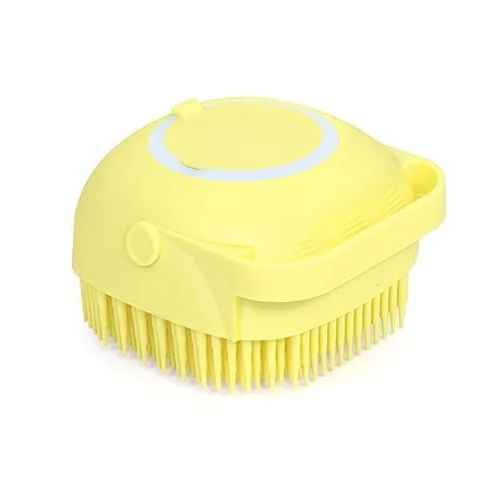 Brosse de massage cuir cheveu et gommage corps en silicone