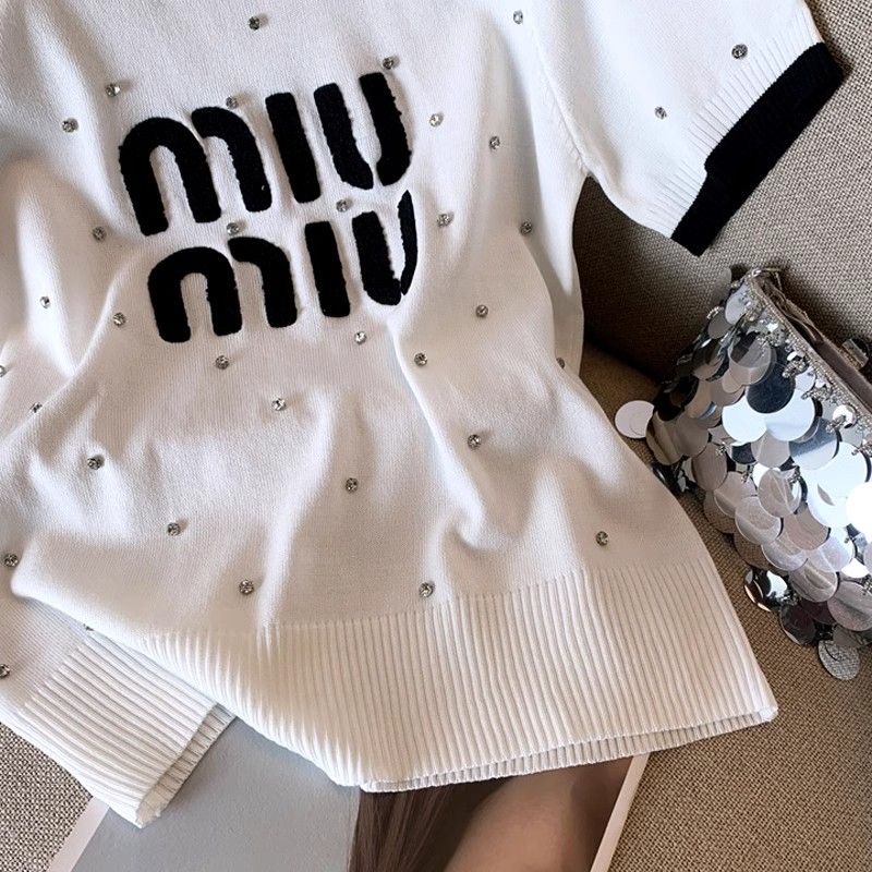 T-shirt MIU MIU pour femmes