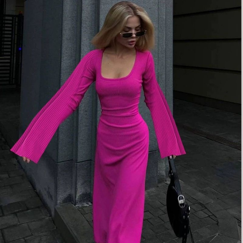 Robe longue quotidienne de printemps pour femmes