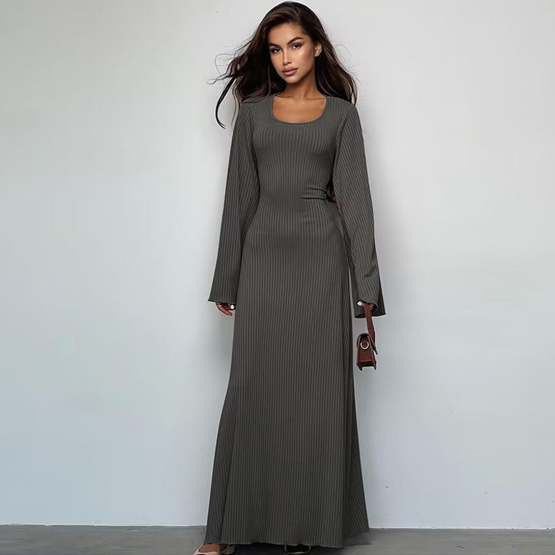 Robe longue quotidienne de printemps pour femmes