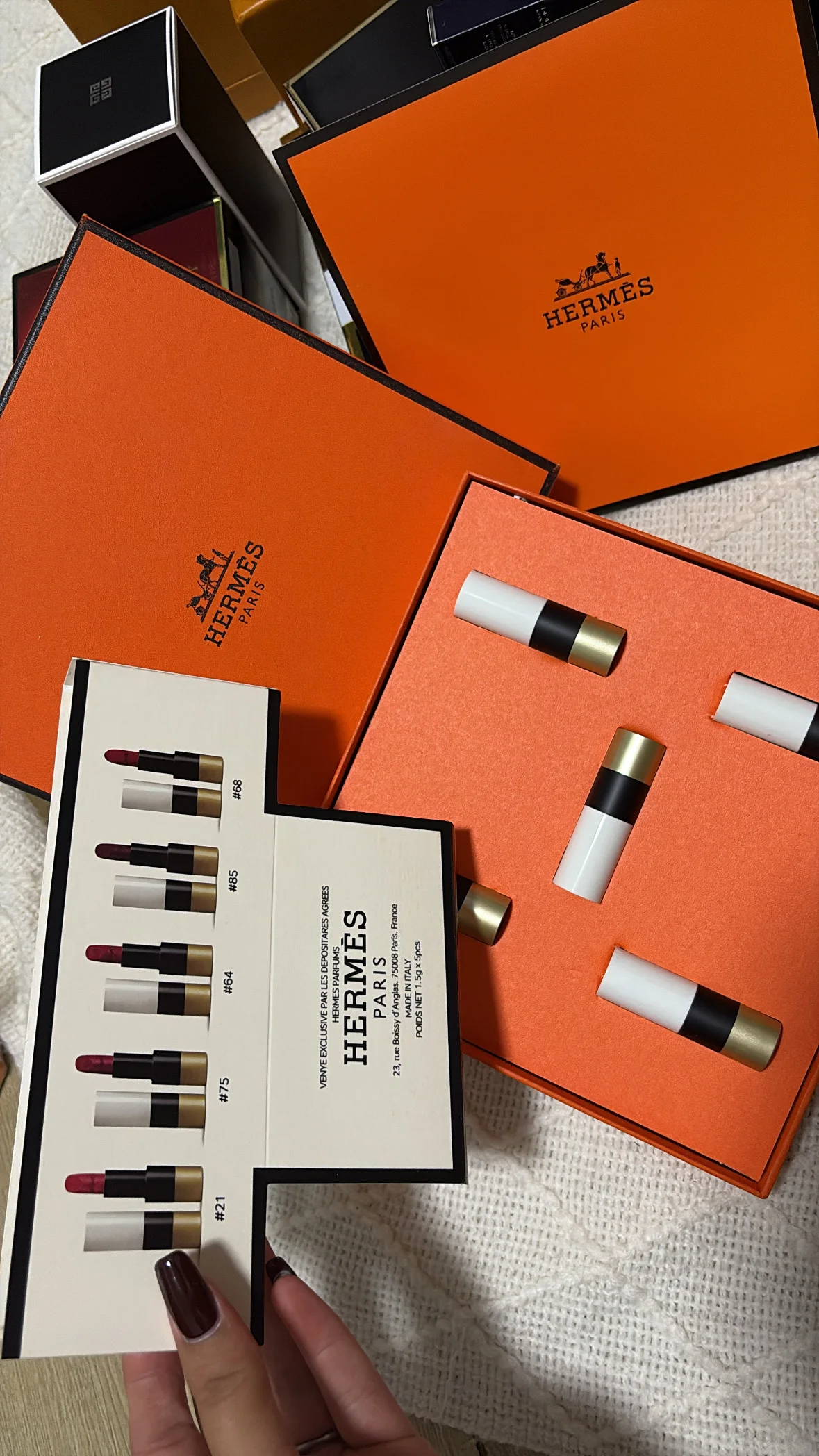 PACK ROUGE A LEVRE HERMES