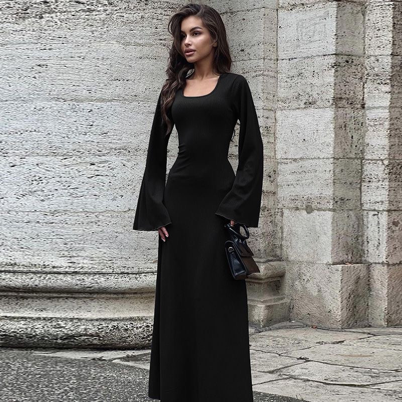 Robe longue quotidienne de printemps pour femmes