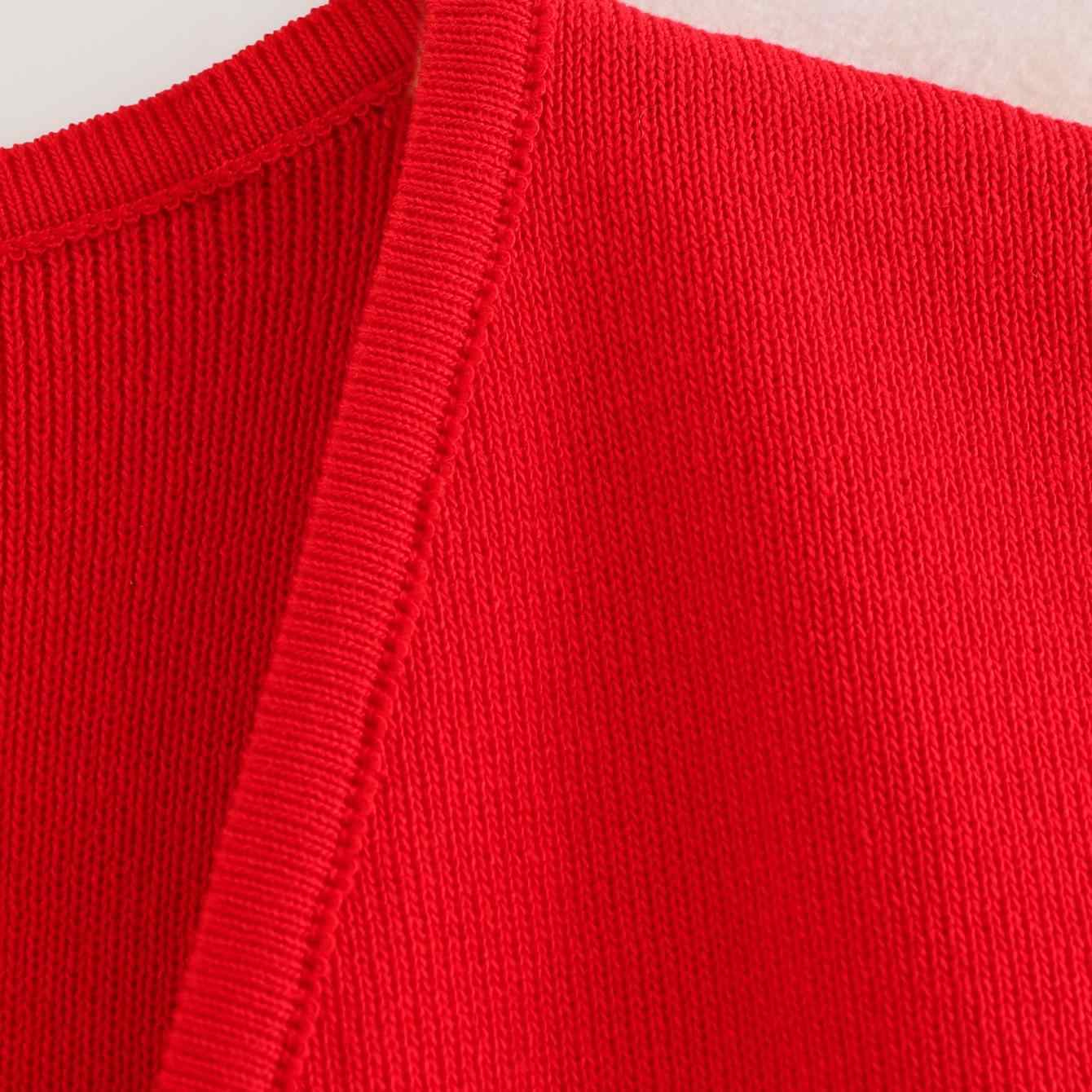 Gilet ajuste pour femmes en tricot