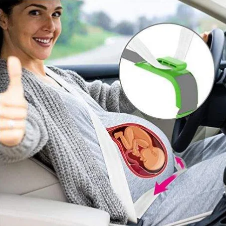 ضابط حزام سيارة لنساء الحوامل