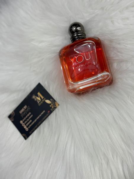 armani stronger with you intensely