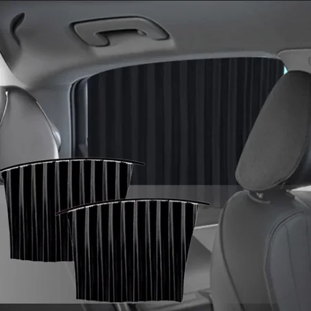 Lot de 4 Pares-Soleil Magnétique pour Voiture