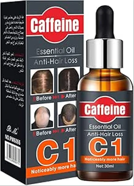زيت الكافيين C1 لعلاج تساقط الشعر