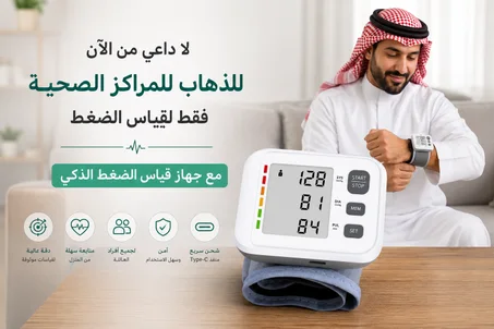 جهاز قياس ضغط الدَّم الذكي