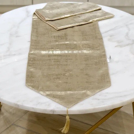 CHEMIN DE TABLE EN VELOURS : CONY