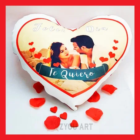 Cojín Corazón Pequeño personalizado (32x32cm)
