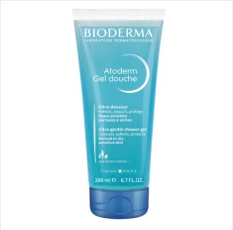 BIODERMA ATODERM GEL DOUCHE 200ML NETTOIE ET ADOUCIT