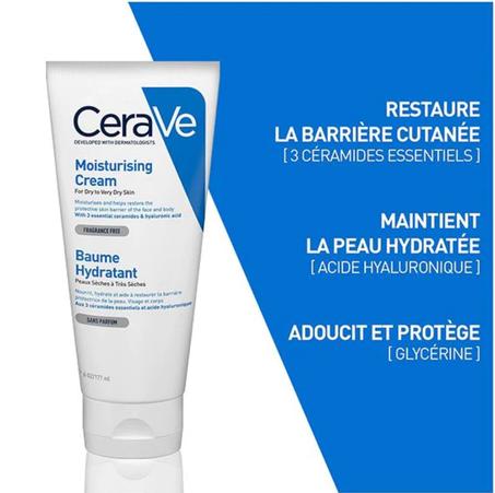 Baume Hydratant CERAVE 177ml - Soin Intense pour une Peau Douce et Hydratée