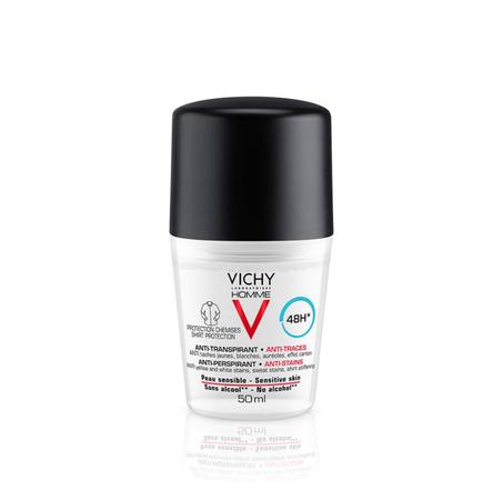 VICHY HOMME DEODORANT 48H ANTI TACHES 50 ML