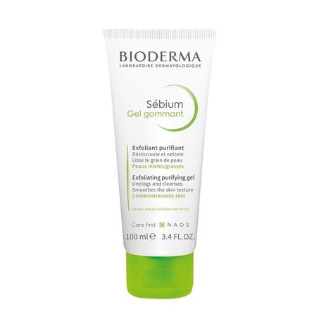 BIODERMA SEBIUM GEL GOMMANT PURIFIANT 100ML DÉSINCRUSTE ET NETTOIE
