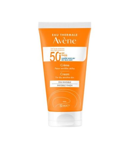 AVENE SOLAIRE ECRAN CREME INVISIBLE SPF50+ 50ML