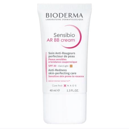 BIODERMA SENSIBIO AR BB CREAM CLAIR SOIN ANTI-ROUGEURS SPF30 PERFECTEUR DE PEAU 40 ML