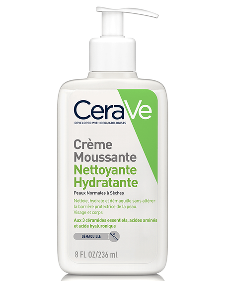 CeraVE Crème Moussante Nettoyante Hydratante 236ml
