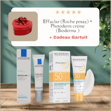 Effaclar + Photoderm + Cadeau