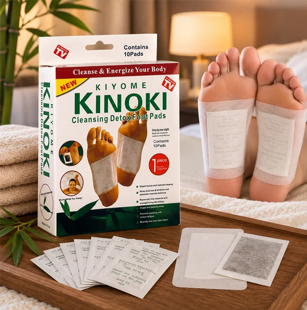 Pads détox de pieds Kinoki