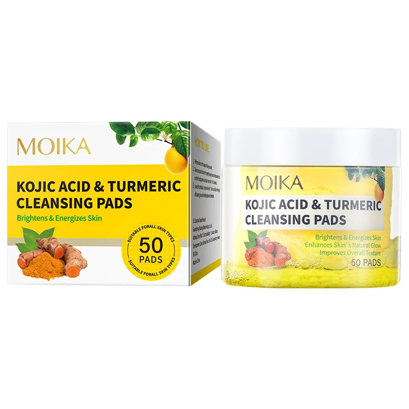 MOIKA – Kojic Acid & Turmeric Cleansing Pads