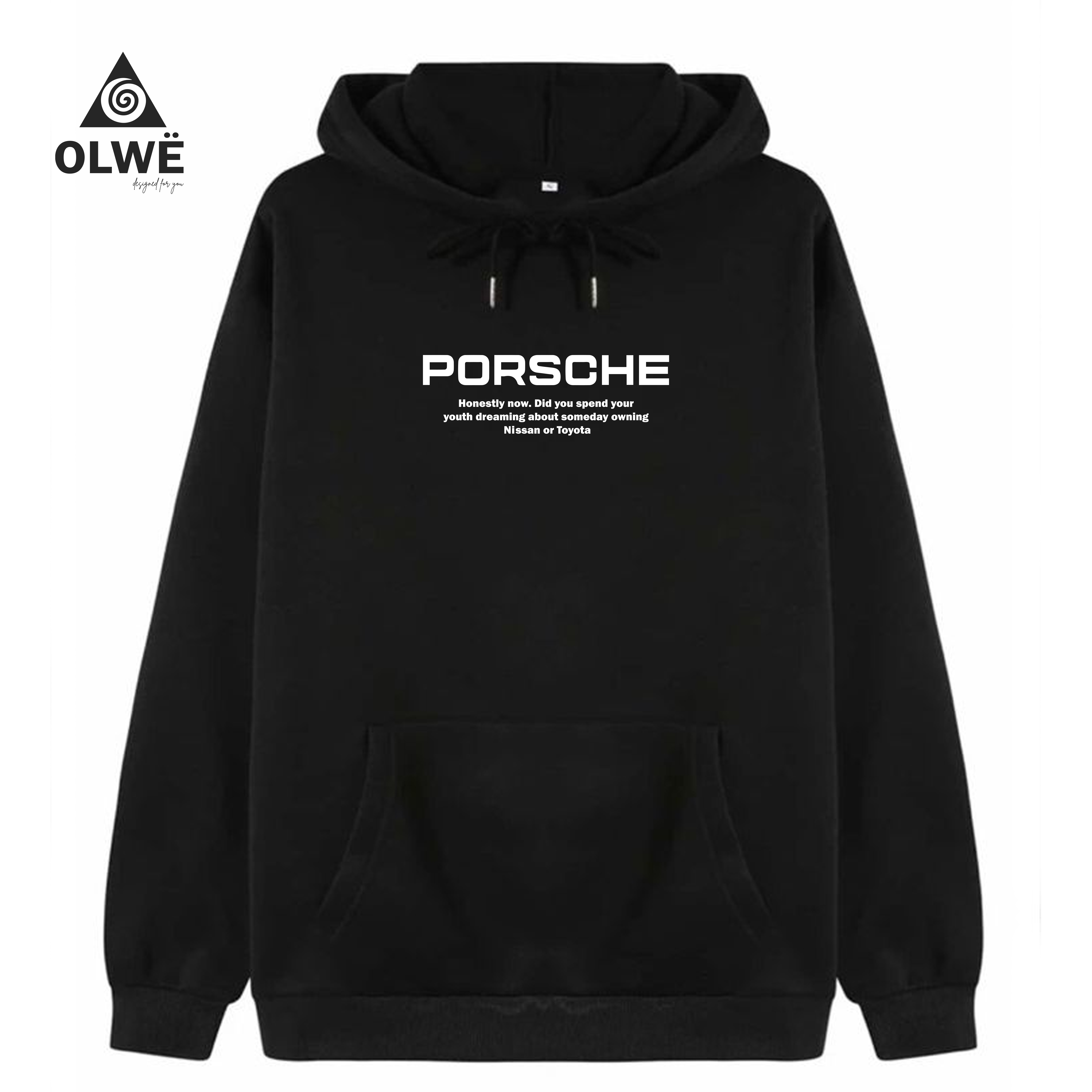 Porsche 911 black Hoodie