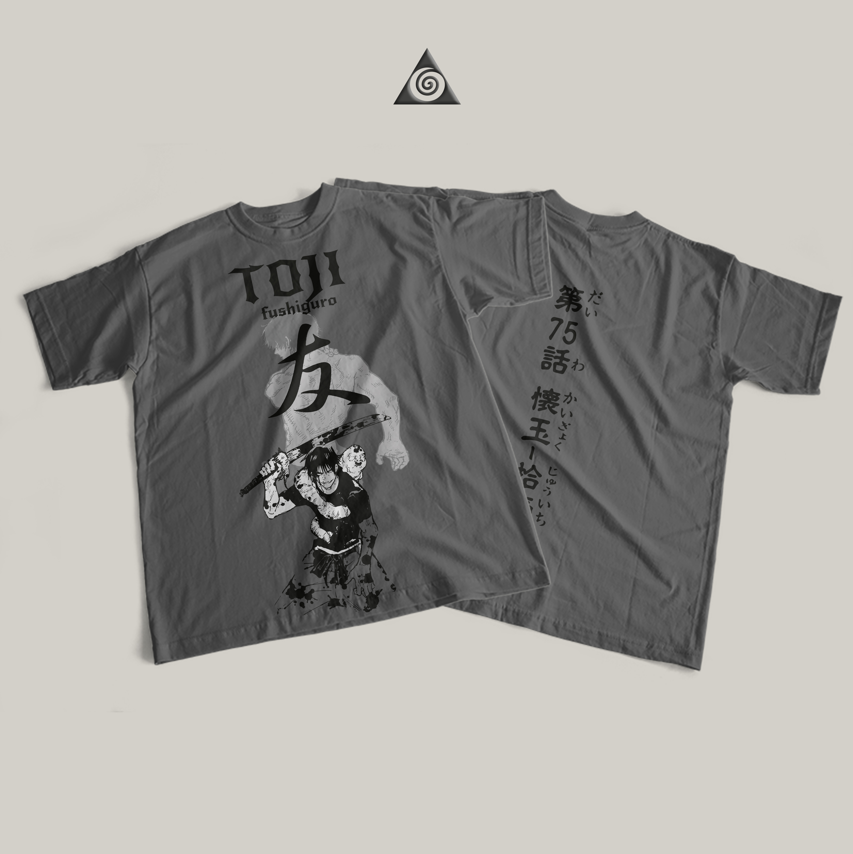 JUJUTSU KAISEN Gray T-shirt