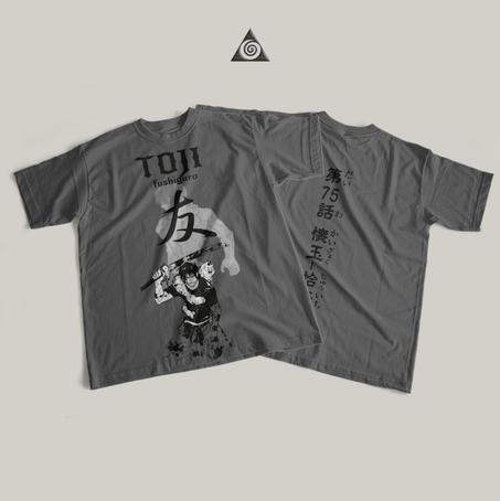 JUJUTSU KAISEN Gray T-shirt