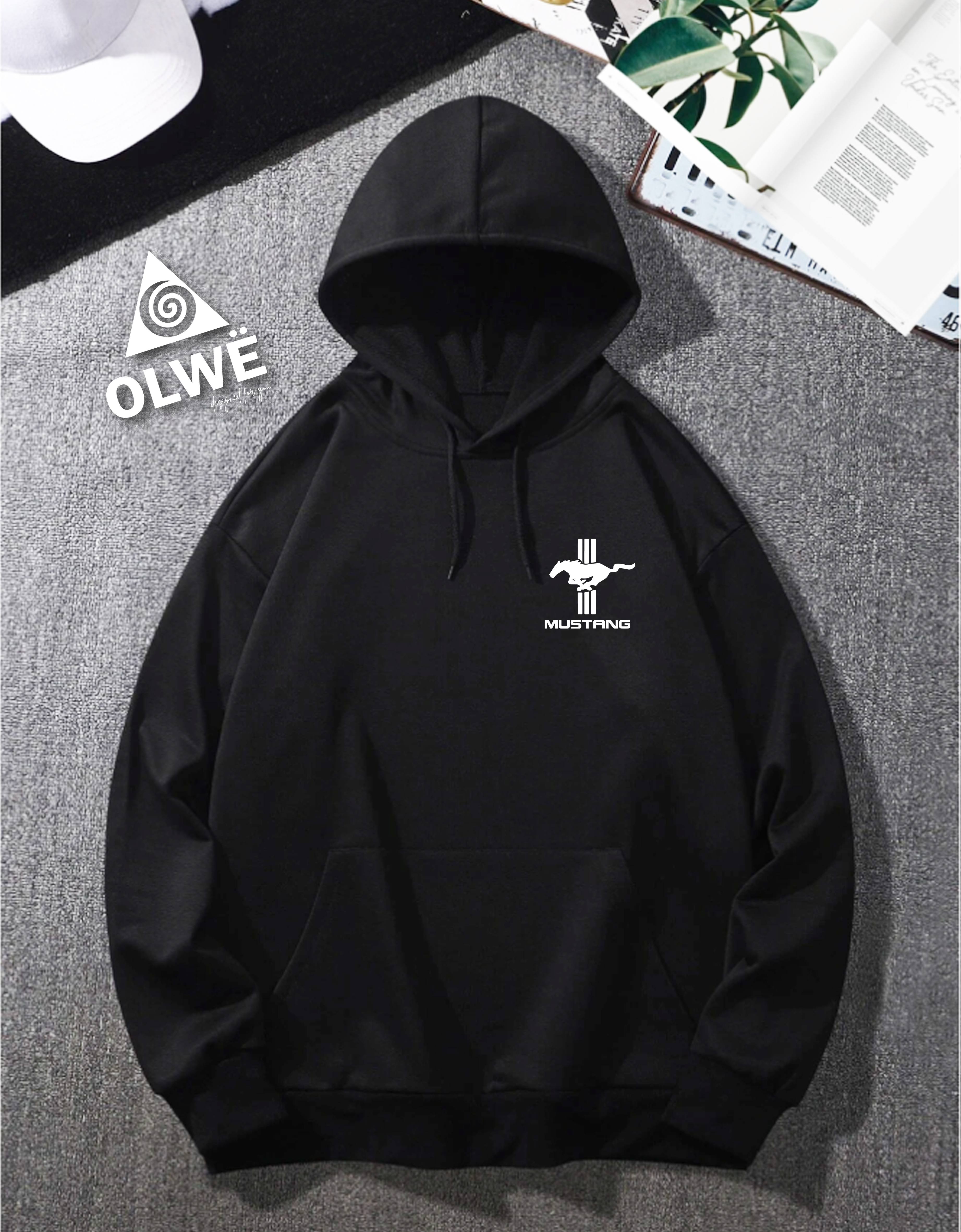 Mustang black Hoodie