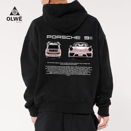 Porsche 911 black Hoodie