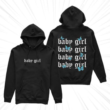 HOODIE STREET WEAR BLACK(B.Girl)