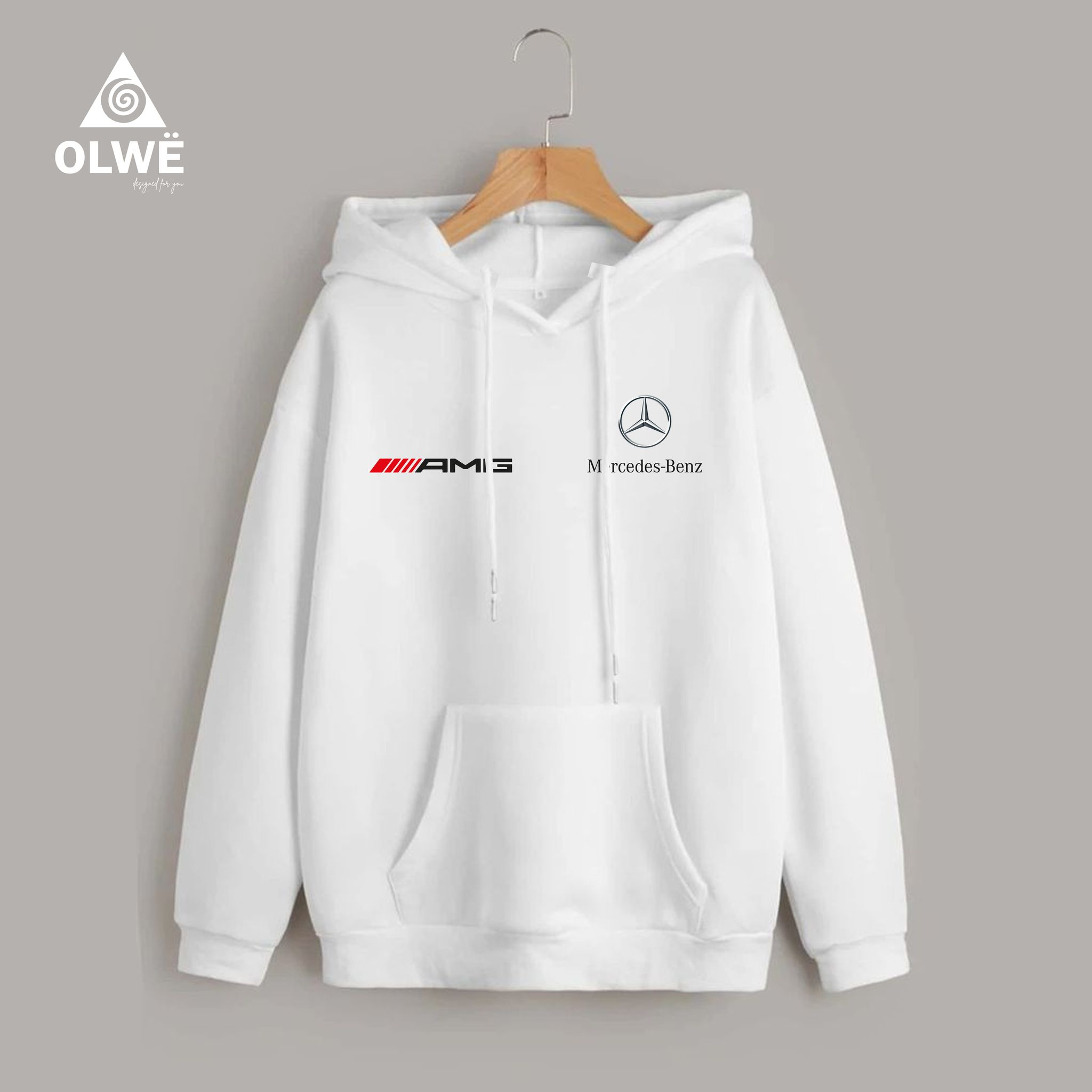 Mercedes-Benz G63 white Hoodie