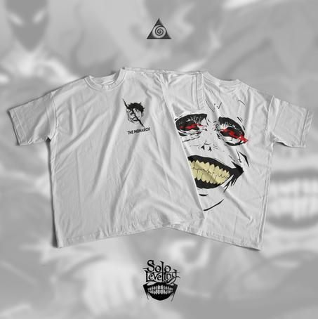 Solo Leveling White T-shirt (the monarch)