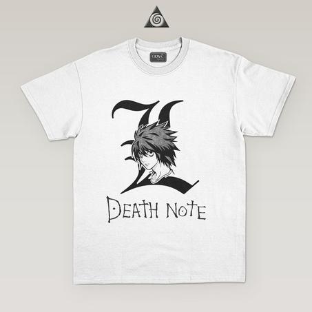 Anime T-shirt  L Blanc