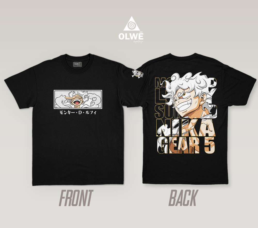 LUFFY G5 - black t-shirt