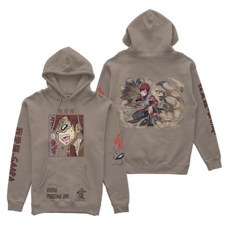 Anime Hoodie (Garaa) Beige