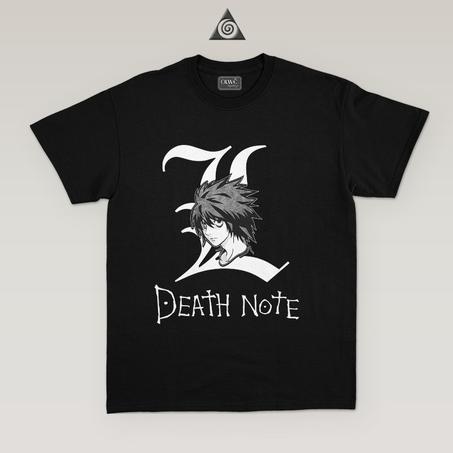 Anime T-shirt  L Blanc Noir.