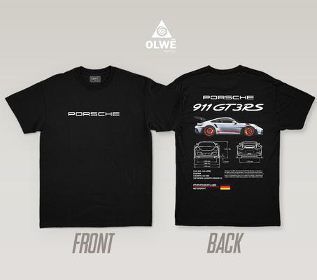 Porsche 911 black t-shirt
