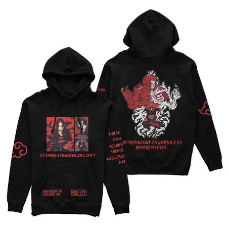 Anime Hoodie (ITACHI/Naruto) Noir
