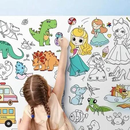 ورق التلوين للأطفال ورق برسومات للأطفال Coloring Paper For Children
